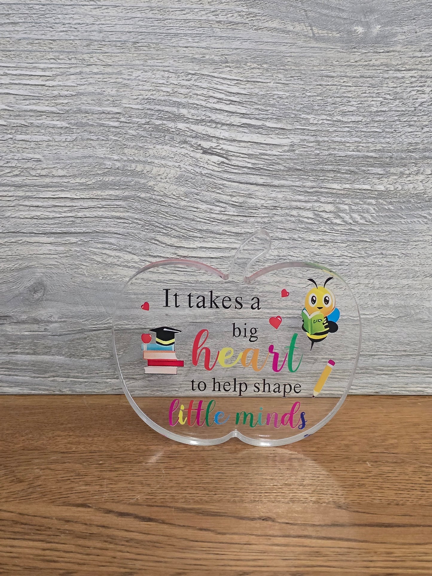 Acrylic teacher gift