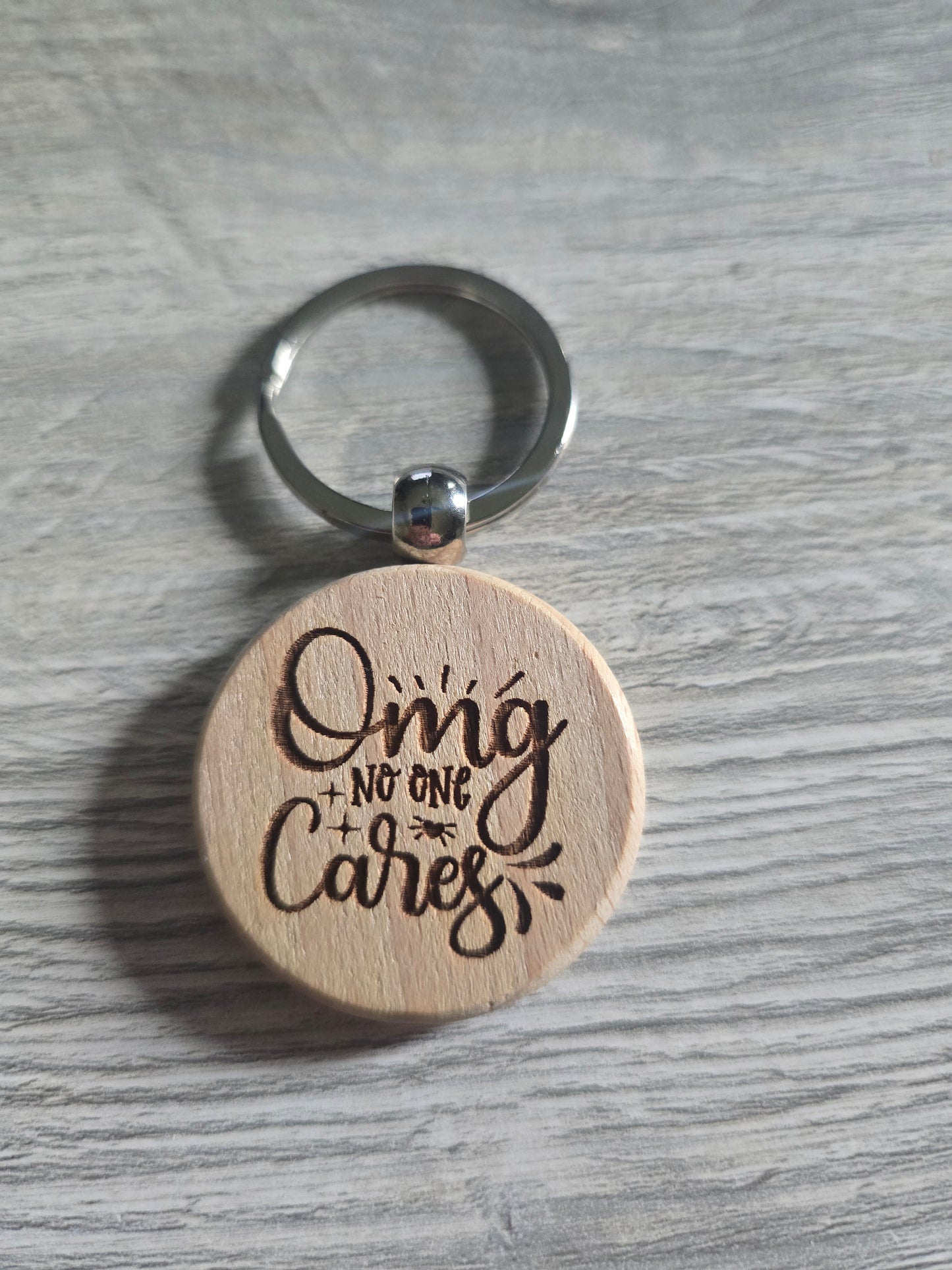 Religious and sassy round keychains