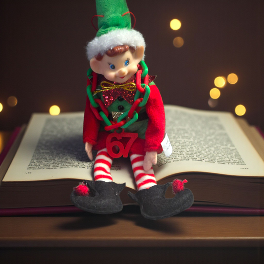 3D printed elf 6 7 necklace