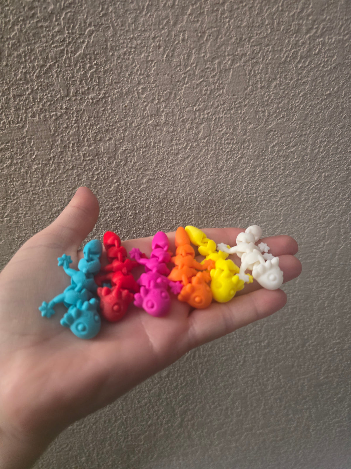 3D printed Miniature Axolotl