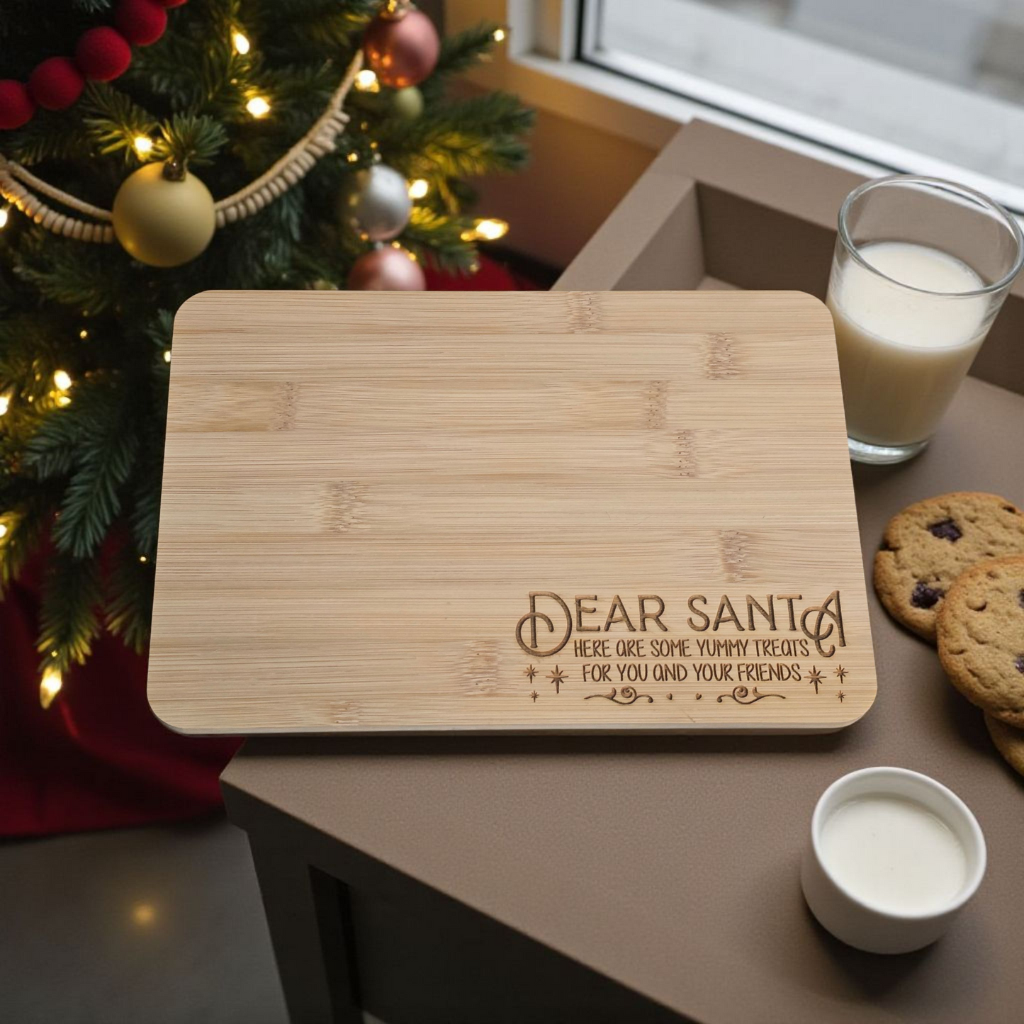 Santa Trays decoration