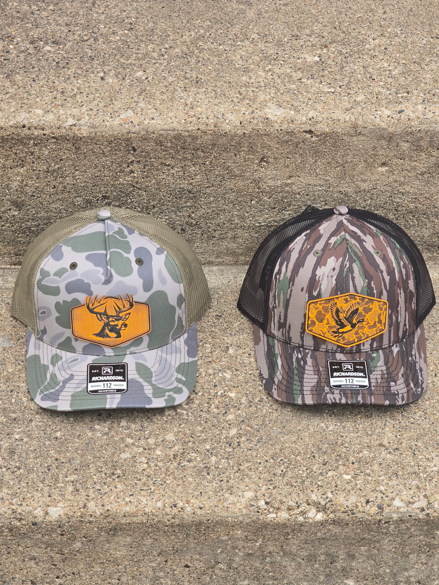 Camo and duck camo Richardson 112 Hat