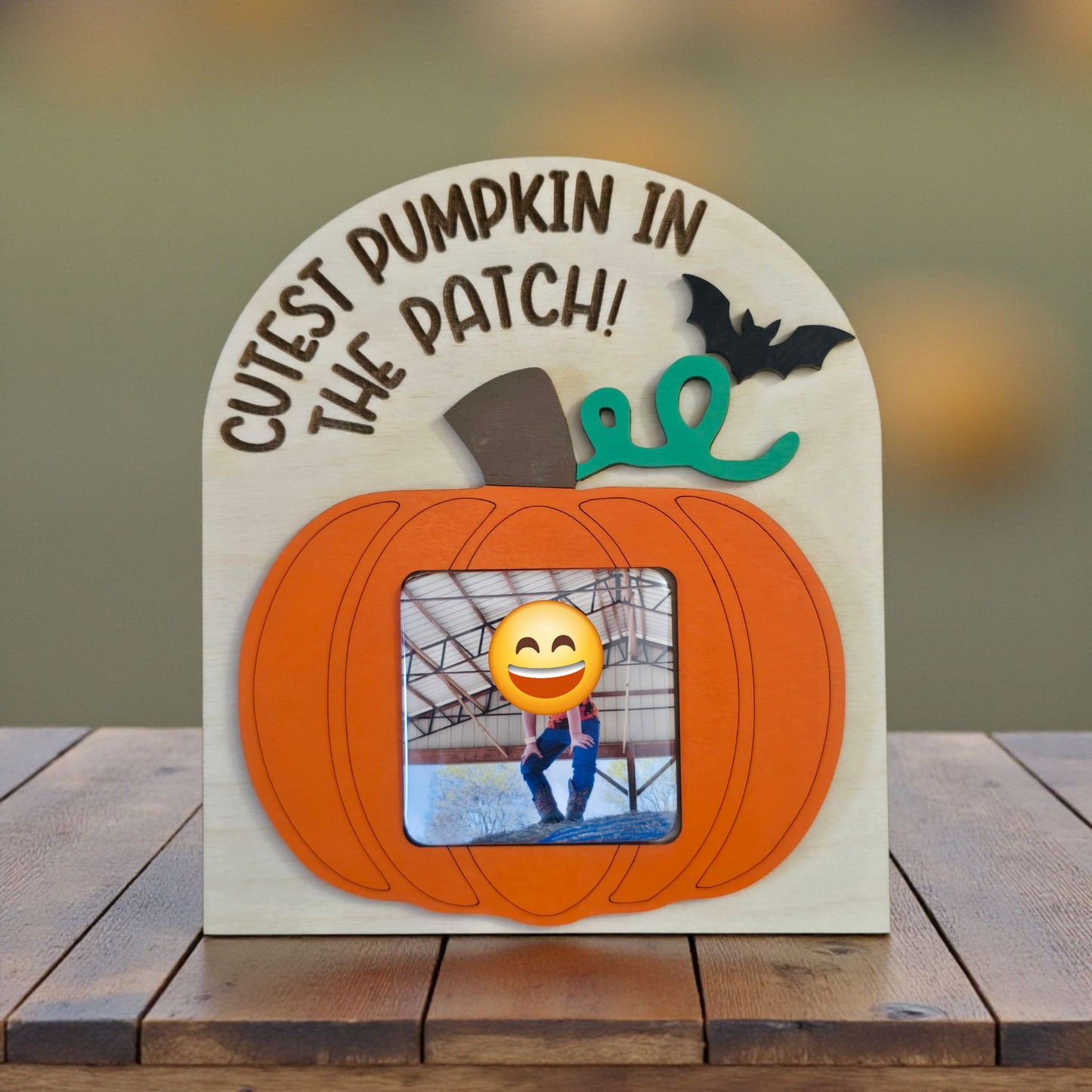Cutest pumpkin in the patch with picture upload