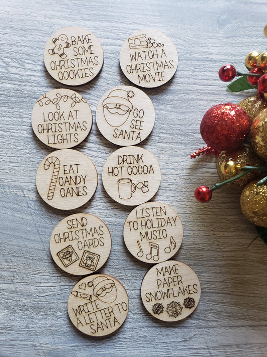 Christmas Activity Tokens
