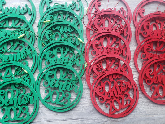 Senior 2023 ornaments limited amount