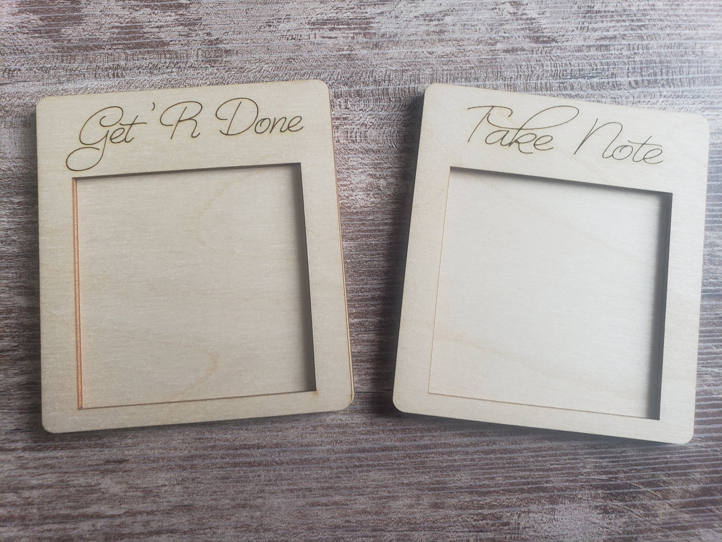 Post-It Note Holder Personalized sticky note