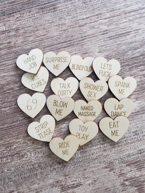 Adult Tokens for Valentines