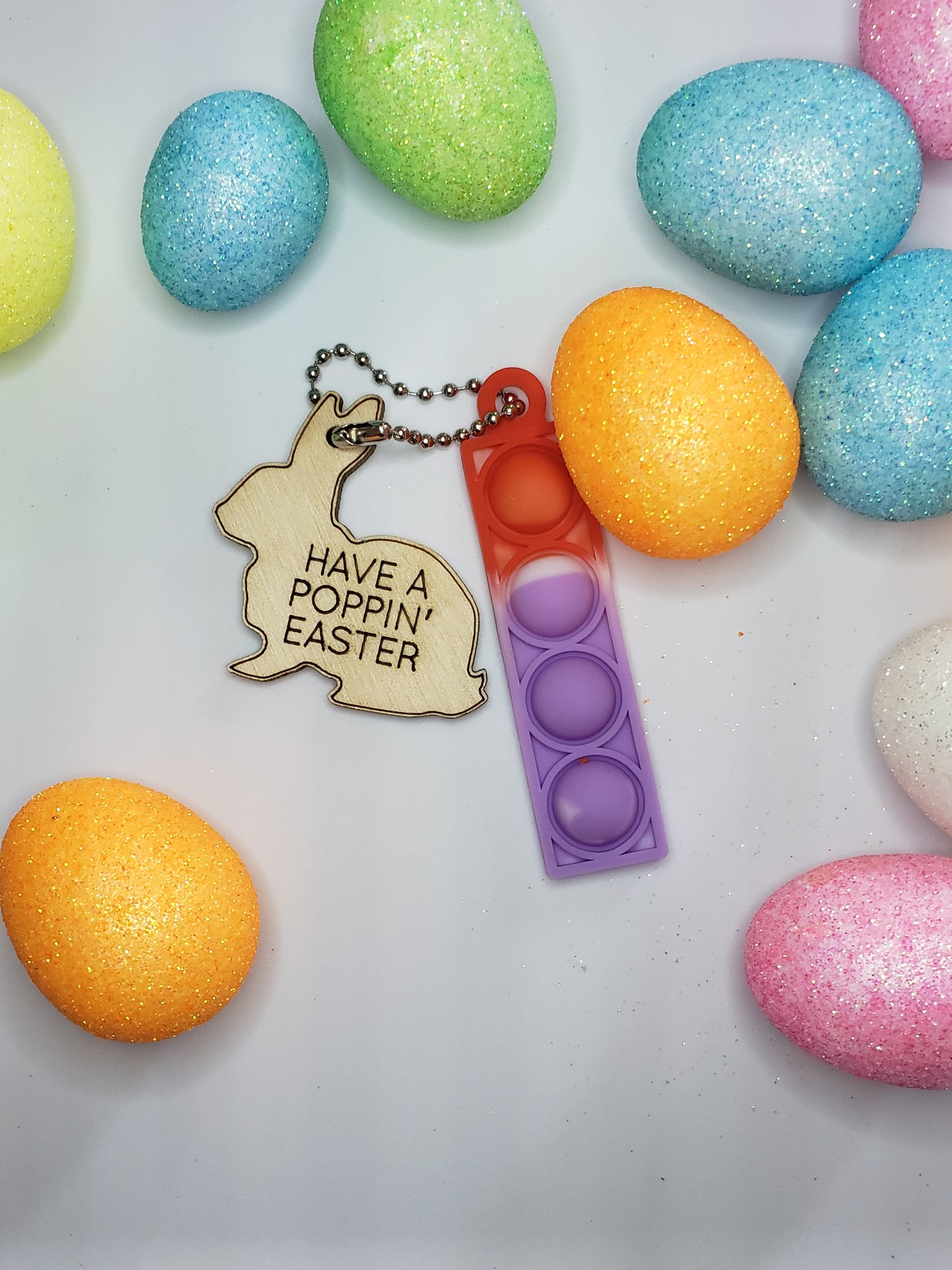 Easter Pop its Bracelet and Keychains