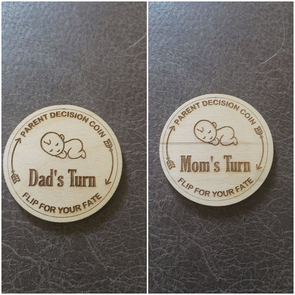 Parent decision coin
