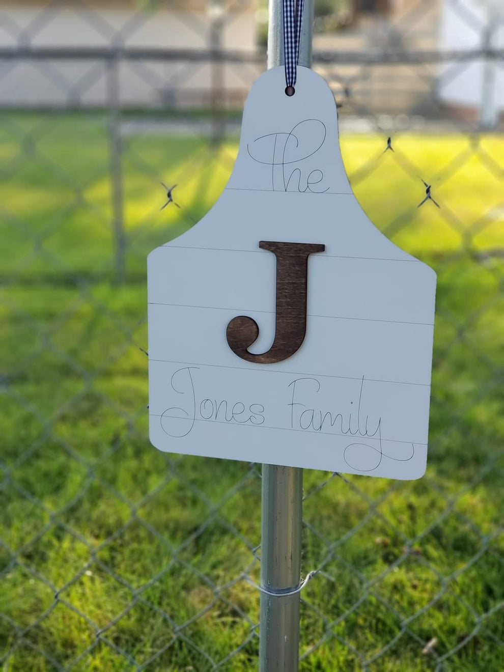Shiplap door sign personalized wholesale by kali