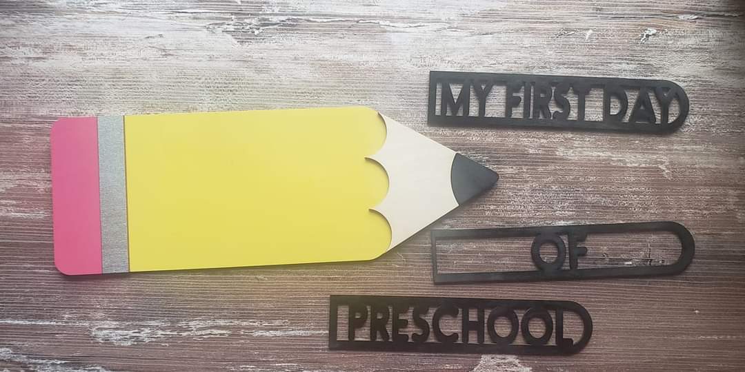 My First Day of School Interchangeable Sign
