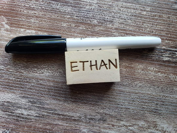 Miniature Eraser with marker Personalized