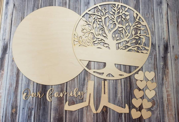 Our Family Tree Home Decor PERSONALIZED