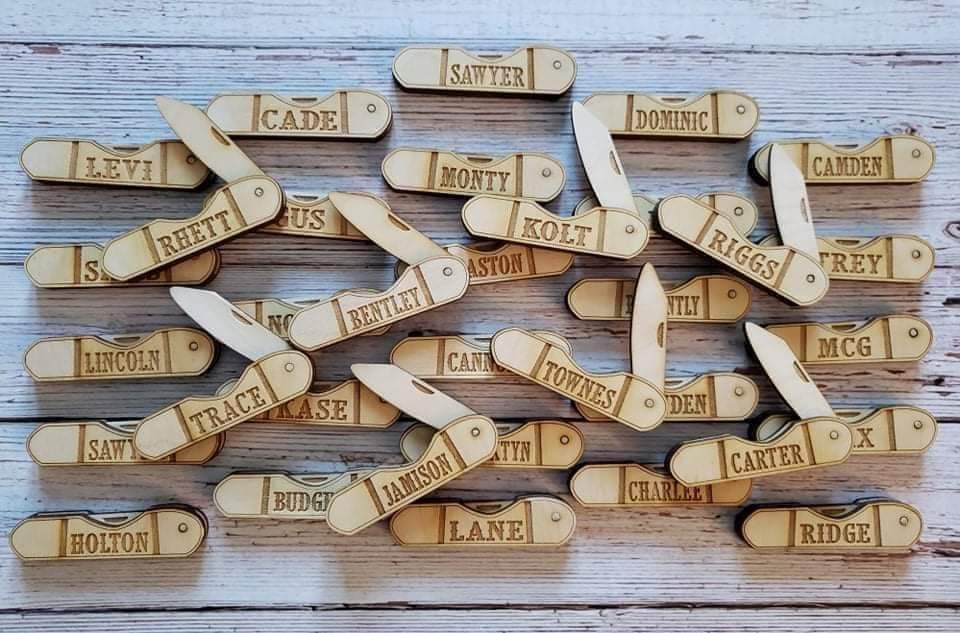 Wood sharp object knife Personalized – Wholesale By Kali